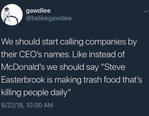 Corporations are people too.