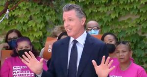 Newsom takes break from force-vaccinating people to lecture everyone about bodily autonomy