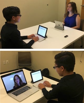 Virtual communication curbs creative idea generation: Videoconferencing hampers idea generation because it focuses communicators on a screen, which prompts a narrower cognitive focus. Virtual interaction comes with a cognitive cost for creative idea generation.