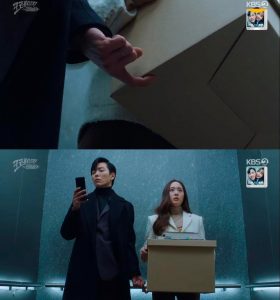 [Crazy Love]: Whenever male lead hides his true feelings or secretly cares for