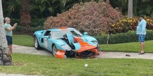 Owner Of $704,000 Ford GT Crashes Because He's "Unfamiliar" With Manual Transmission