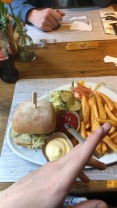 This is in "kronkel" its a restaurant mixed with a coffeeshop. Its located in the Netherlands.