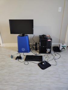 New place, new setup.
