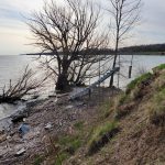[OC] This beach has been slowly eroding and now the stairs lead to nowhere.