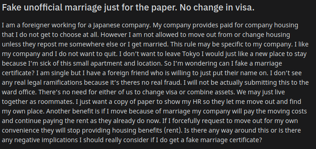 It's not fraud, it's just faking legal documents to move out!