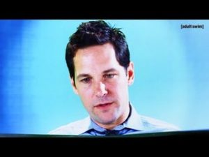 Celery Man, the Paul Rudd Dance from Tim and Eric, was just uploaded in HD on the AdultSwim channel