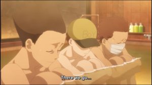 The boys at hot springs - Komi Can’t Communicate S2