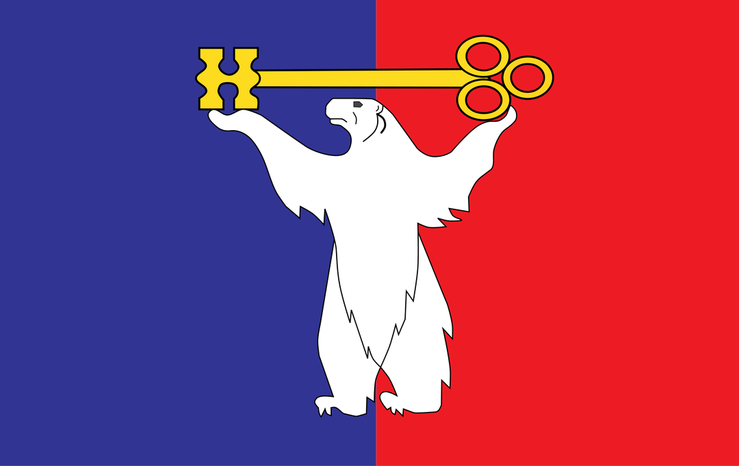 Flag of Norlisk, Russia