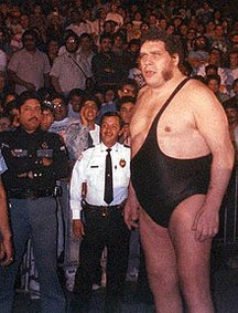 Today I Learnt: Andre the Giant was a No.8 for Grenoble in the 1960s before he moved to the USA and found fame in wrestling and acting.