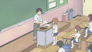 Yuuko's excitement in SloMo. [Nichijou]