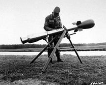 TIL that there was a real life Fat Man from the Fallout series (which is a portable mini nuclear warhead launcher) created by the US Military in 1961 called the Davey Crockett. It never saw use in combat.