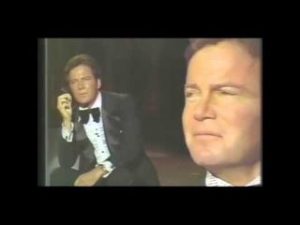 William Shatner performing the most singular and unique rendition of Elton John's Rocket Man ever