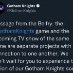 The CW’s Gotham Knight trailer was so bad, the game developers had to say that the game had nothing to do with the show