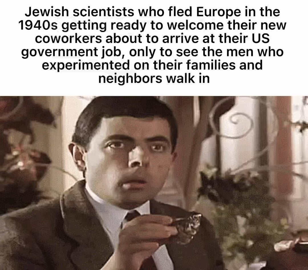 Kind of dark but it probably happened at some point