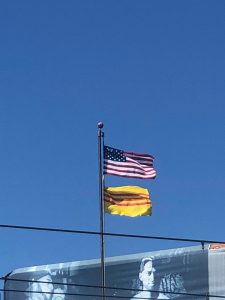 U.S. and South Vietnam flags (St. Paul, MN)