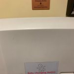 [OC] At this children’s museum a vasectomy center sponsored the changing table in the bathroom