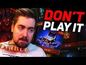 Blizzards Diablo Immortal heavily pay to win. Don't log in for a day and you can lose items you paid for!