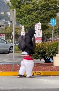 Wearing your whole wardrobe outside