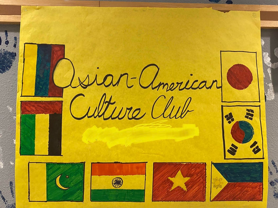 A poster of my high school’s asian-american culture club.