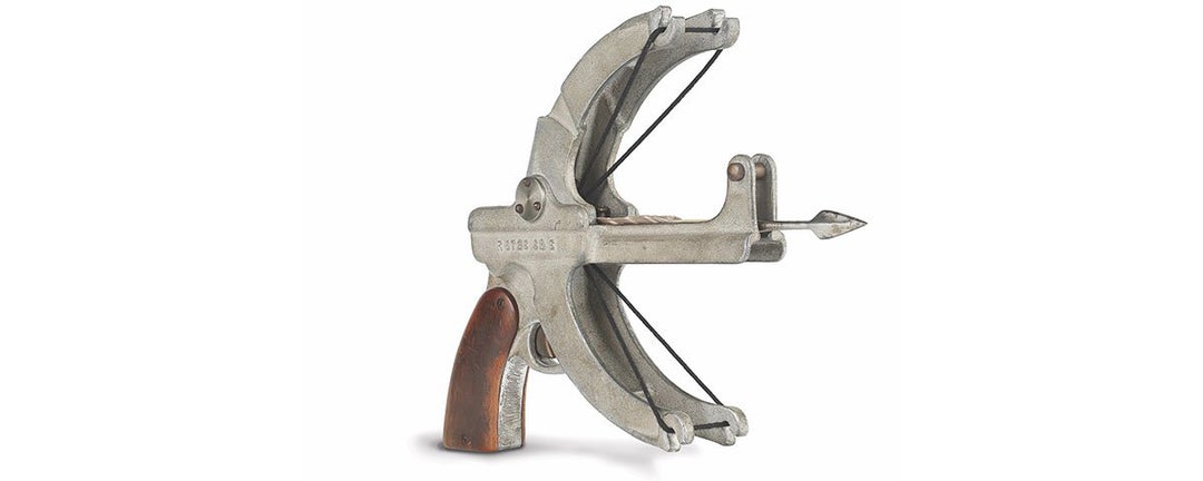 TIL about the Little Joe, a hand-held pistol crossbow used by the OSS from 1942 to 1945