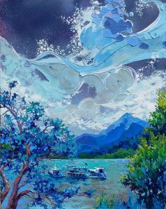 Latest painting, inspired by beautiful place in Turkey