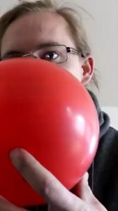 Breathing the world's heaviest non toxic gas