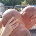 basketball stuck inside neck...