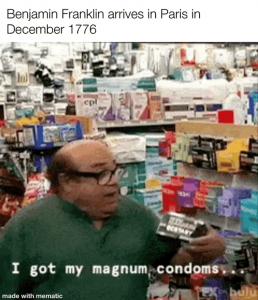 Sheep intestine condoms were all the rage