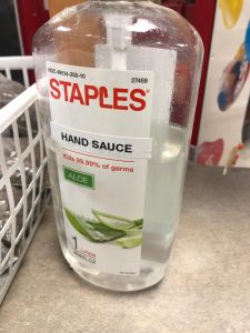 My co-worker bought a label maker