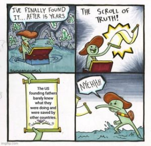 The US got lucky during the revolution