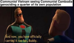 They overthrew Pol Pot and installed a different communist government