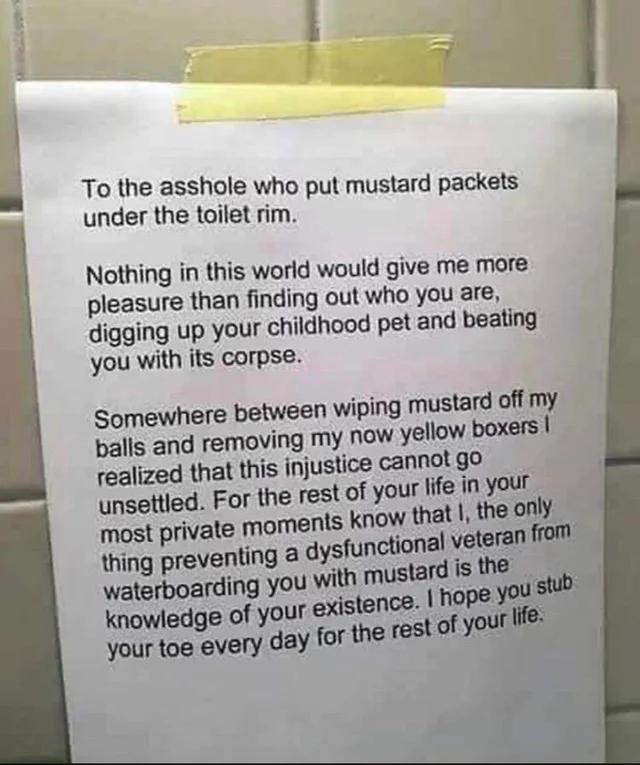 Mustard...