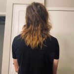 My hair regrowth after chemotherapy, it’s gotten darker through the years. [OC]