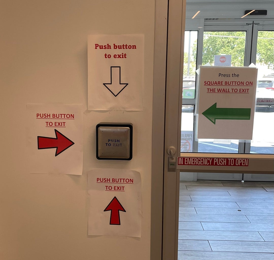 Which button?