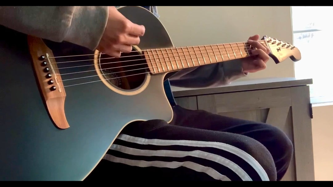 I did a cover of “Bran-New Lovesong”, that plays during the bridge scene in Fooly Cooly~!