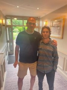 I (a yank) happened to run into Martin Johnson and the 1997 British and Irish lions staying in Stratford