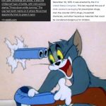 Nixon proving once and for all he was his own worst enemy.