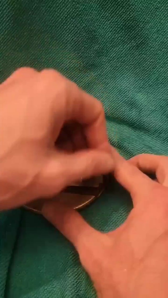 device for sharpening the blades from the XIX century