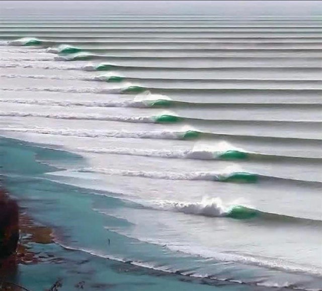 The only waves around the world that are protected by law. Nothing is allowed to be built within a 2km radius of this natural phenomenon so nothing can affect it’s natural formation. It is called chicama, on the Peruvian coast.