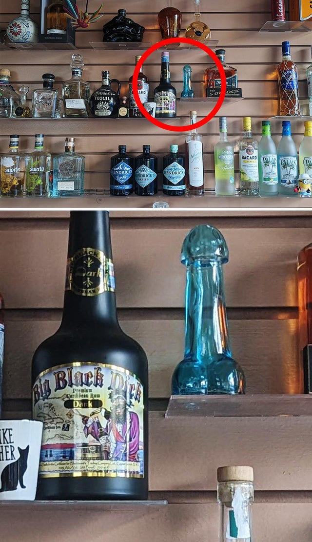 Visiting my in-laws in FL, and I went to make a drink at their bar...