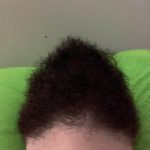 I was using my phone camera to check how evenly I had trimmed my beard and ended up with an oddly unsettling photo…