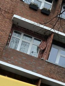 Camouflaged satellite dish