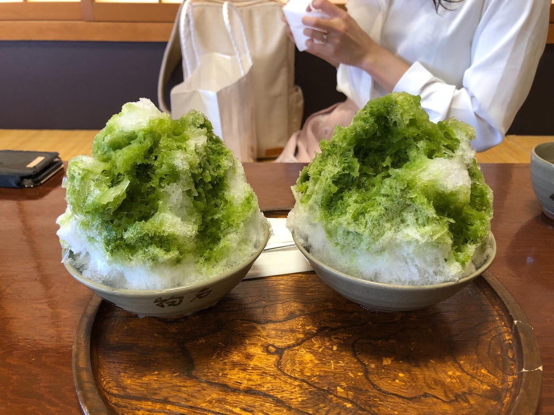 Japanese shave ice (kakigori)🍧
