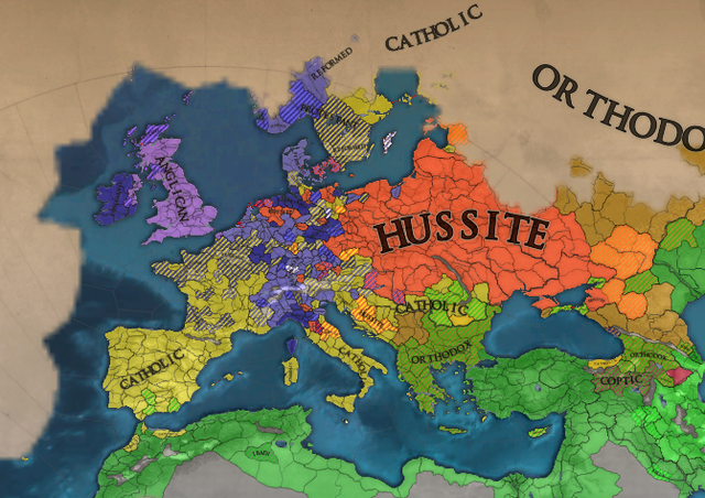 Poland went hussite..??