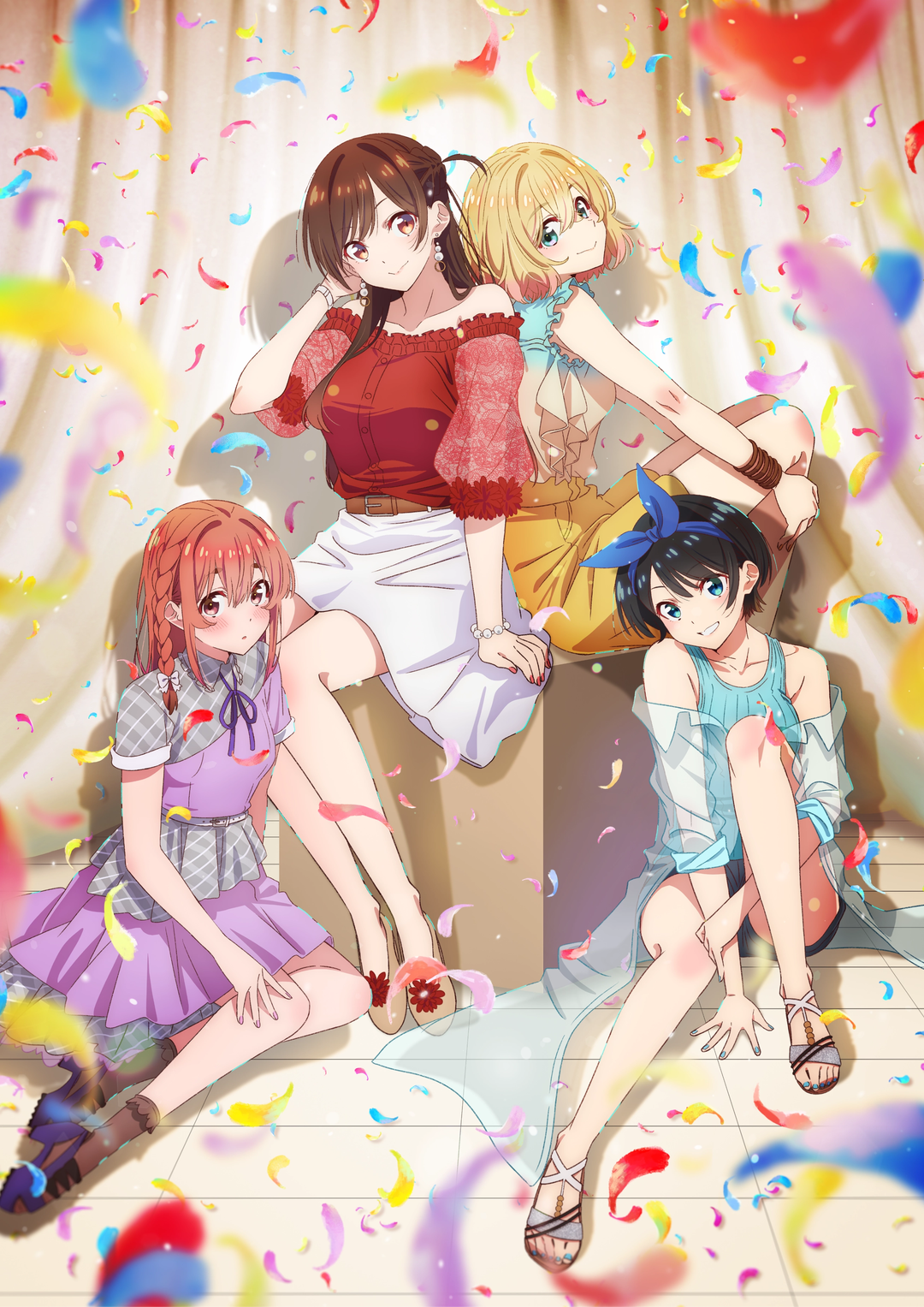 'Rent-a-Girlfriend' Season 2 New Key Visual