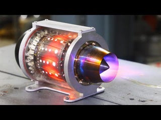 See through jet engine