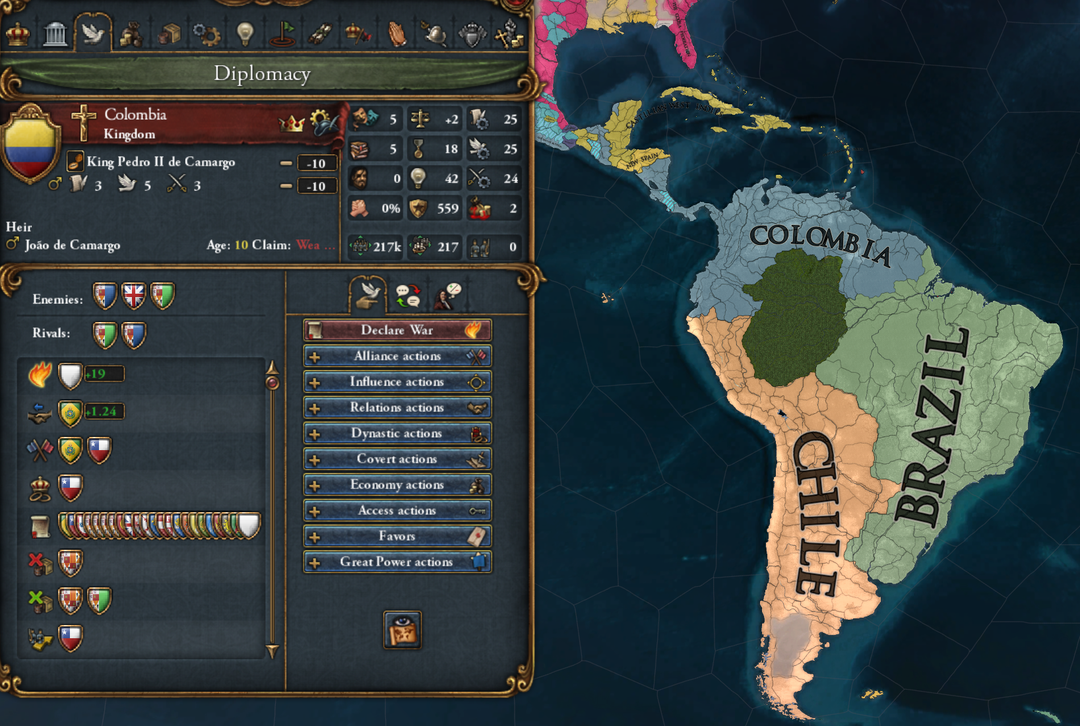 Beefiest South America I've ever seen