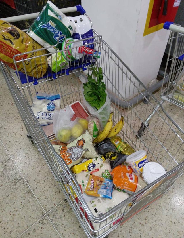 A 110 USD purchase in Venezuela, where monthly minimum wage is under 24 USD and average wage is around 100 USD monthly!