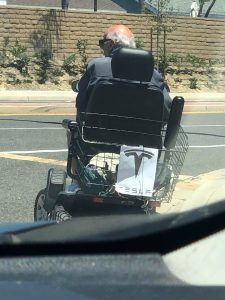 Old man with a sense of humor