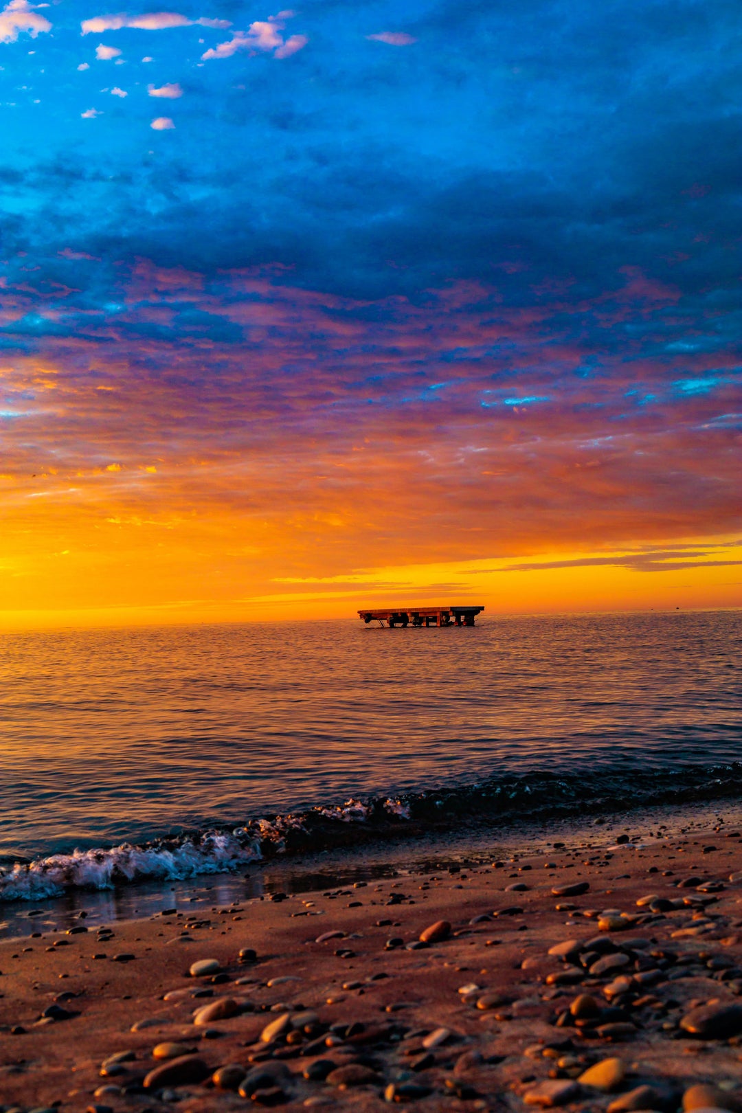 [OC] Sunrise at North Dunes Nature Preserve, Winthrop harbor IL